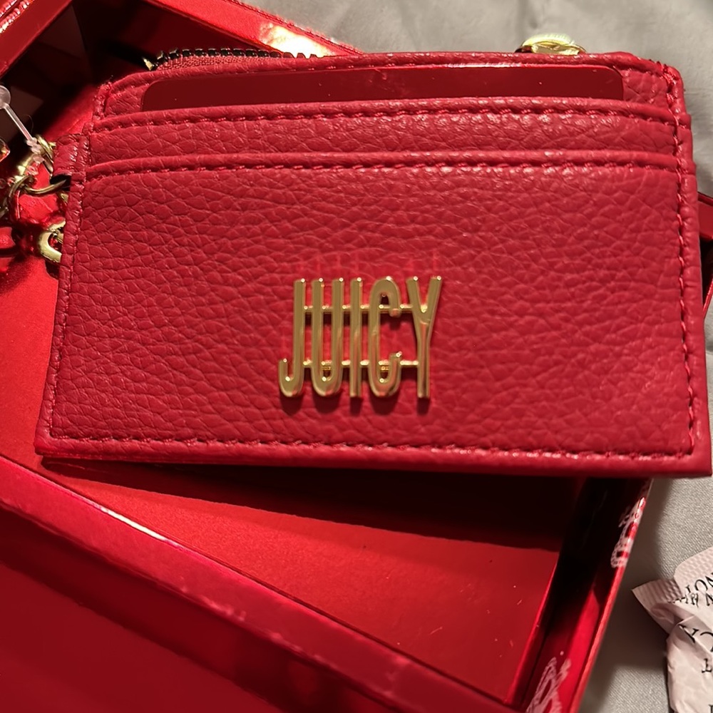 ‼️LAST ONE‼️🎄‼️Juicy Couture 2 piece wallet set‼️ - Picture 11 of 12